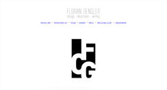 Desktop Screenshot of florian-dengler.com